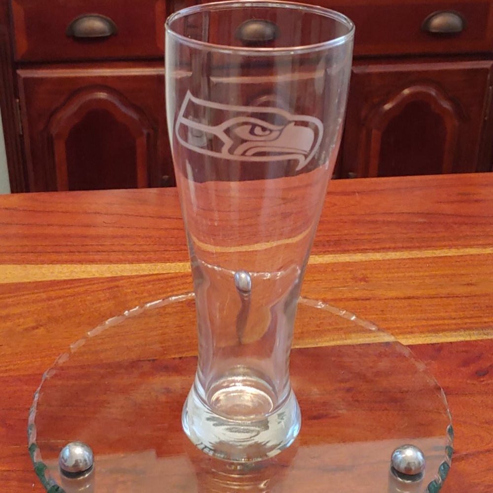 Seattle Seahawks Beer Glass